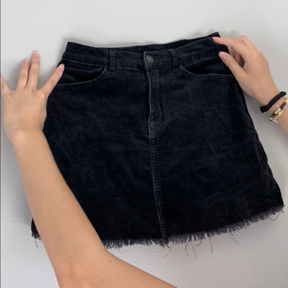 Black skirt